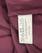 Victoria Beckham Burgundy Sleeveless Dress — 05 tag