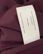 Victoria Beckham Burgundy Sleeveless Dress — 06 tag 2