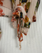Zara Woman Floral Blouse Size EUR L (MEX 30) — 03 detail