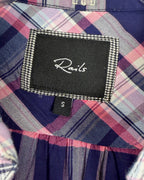 Rails Britt Plaid Sleeveless Button-Down Shirt Size S (Small) — 03 tag