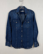 Golden Goose Deluxe Brand Denim Shirt — 01 front