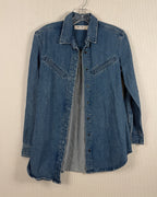 MiH Jeans Light Denim Shirt Size XS — 01 front