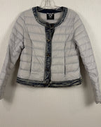 Gray Puffer Jacket — 01 front
