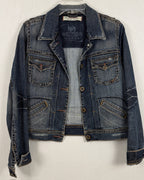 Western Glove Works Dark Denim Jacket Size S — 01 front