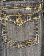 Western Glove Works Dark Denim Jacket Size S — 03 detail