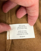 Insight New York Brown Leather Jacket Size 6 — 06 tag 3
