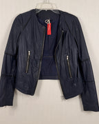 Kookai Navy Jacket Size 38 — 01 front