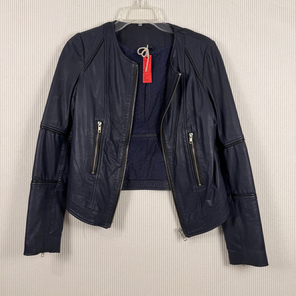Kookai Navy Jacket Size 38 — 01 front