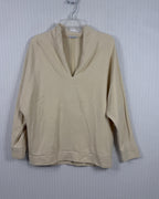 Tomas Maier Beige Knit Top — 01 front