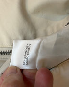 Beige Faux-Leather Moto Jacket Size L — 04 tag 2