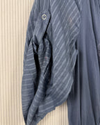 Blue Ruched Dress — 03 detail