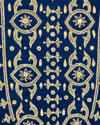 Blue Embroidered Dress — 04 detail 2