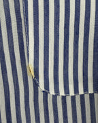 Vilagallo Gray Striped Tunic — 04 detail 2