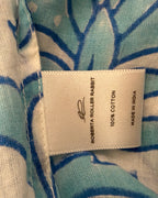 Roberta Roller Rabbit Turquoise Print Dress — 05 tag 2