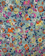 Calypso St. Barth Blue Floral Cover-Up Dress — 04 detail 2