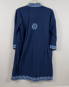 J.Jill Embroidered Knit Tunic — 02 back