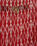ViX Paula Hermanny Red Blue Print Dress — 04 detail 2