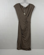 Fly Tribe Taupe Maxi Dress Size S — 01 front