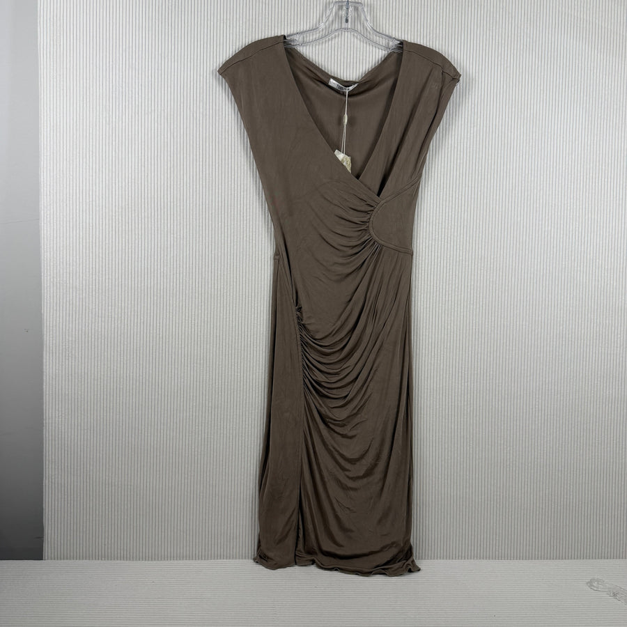 Fly Tribe Taupe Maxi Dress Size S — 01 front