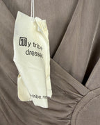Fly Tribe Taupe Maxi Dress Size S — 04 tag 2
