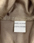 Fly Tribe Taupe Maxi Dress Size S — 05 tag 3