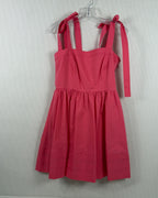 SIMKHAI Kammy Tie-Strap Mini Dress — 01 front