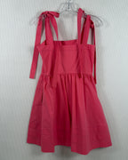 SIMKHAI Kammy Tie-Strap Mini Dress — 02 back