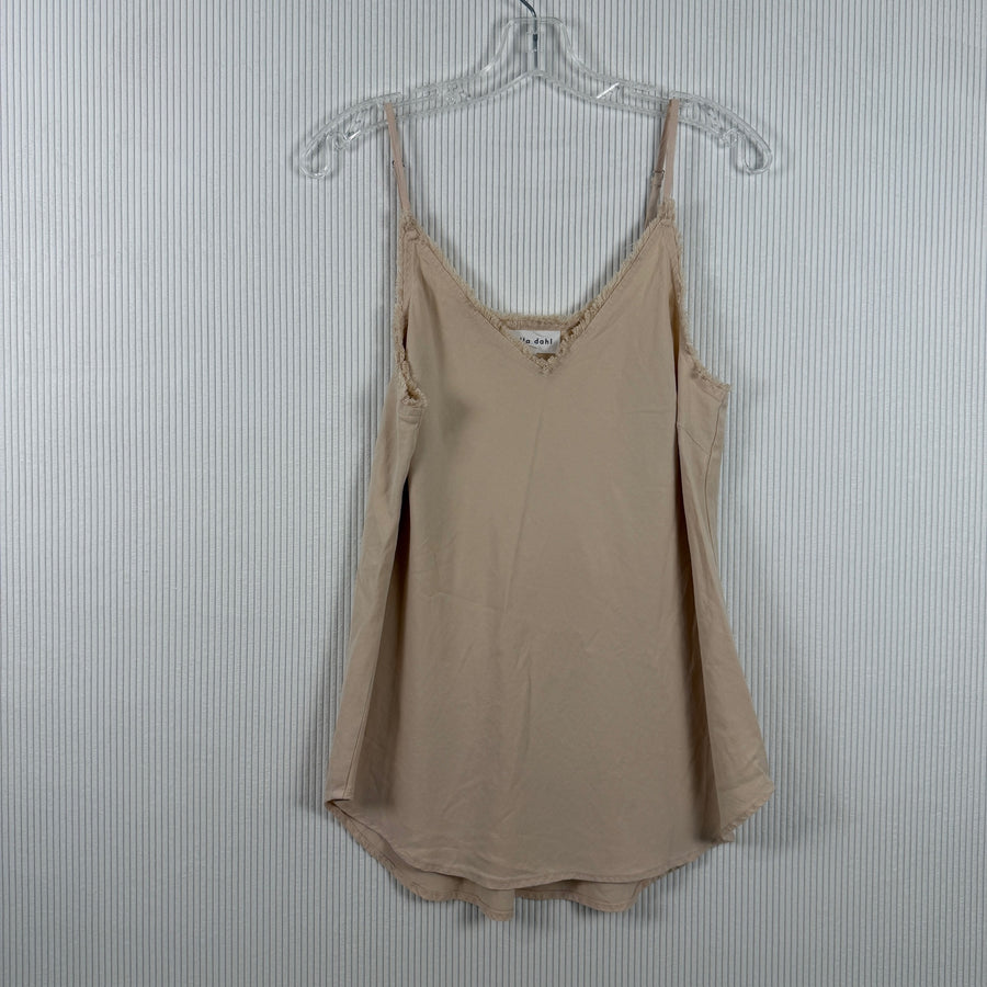 Bella Dahl Beige Camisole Size M — 01 front