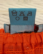 Petarzo Orange Strapless Dress Size L — 06 tag 2
