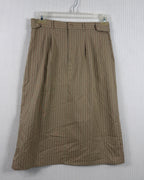 Carriage Court Striped Shorts — 01 front