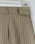 Carriage Court Striped Shorts — 03 detail