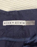 Alice + Olivia Navy Shorts 2 — 03 tag
