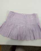 NIA Pink Striped Skirt Size L — 01 front