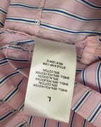 NIA Pink Striped Skirt Size L — 05 tag 3