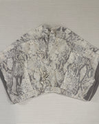 Gray Print Bandeau Size M — 01 front