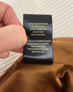 BLANKNYC Brown Suede Mini Skirt Size 26 — 05 tag 3