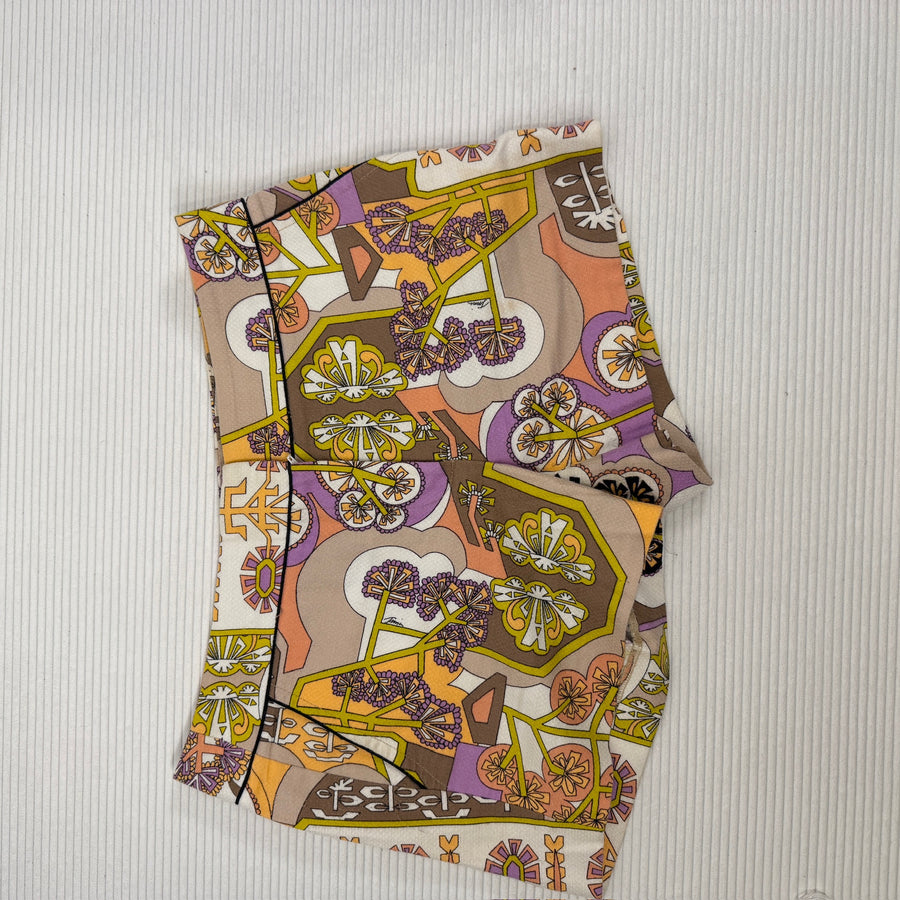 Trina Turk Multicolor Print Shorts — 01 front