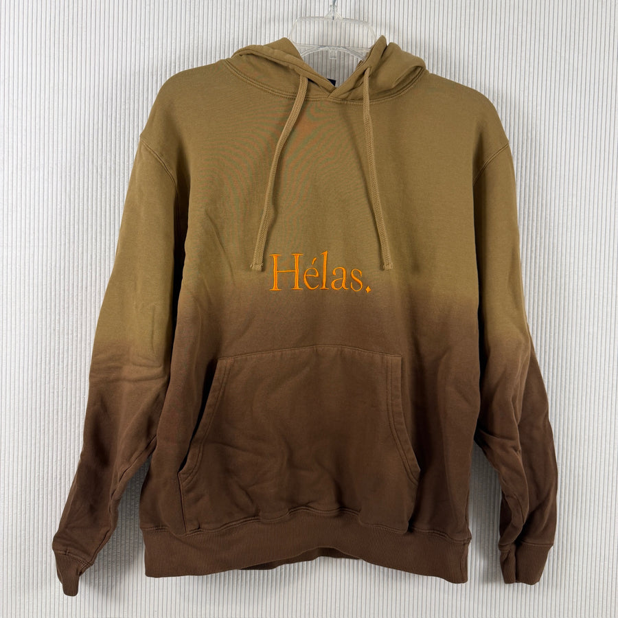 Hélas Brown Hoodie Size M — 01 front
