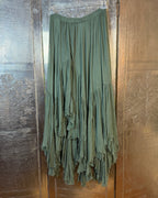 Sage Fringe Skirt Size 10 — 02 back