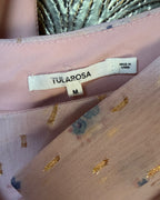 Tularosa Pink Novelty Print Dress Size M — 04 tag