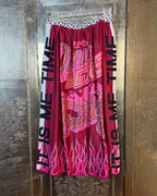 Me369 Hailey Fire Printed Skirt Size XXS — 01 front