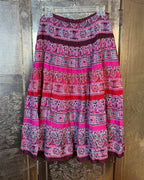 Warehouse Pink Print Maxi Skirt Size UK 12 (USA 8, EUR 40) — 02 back
