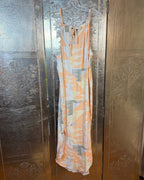 Mara Hoffman Loom Peach Maxi Dress Size M — 02 back