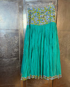 Green Floral Dress — 01 front