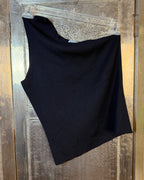 Carlisle Navy Sleeveless Top — 01 front