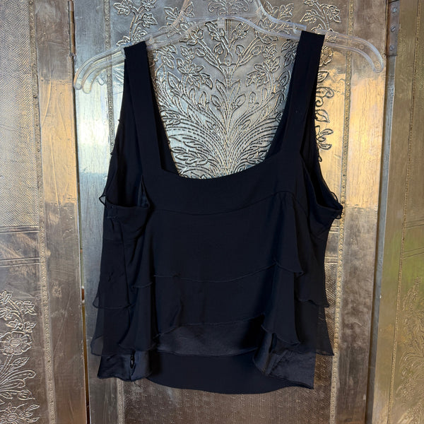Navy Pleated Dress — 01 front