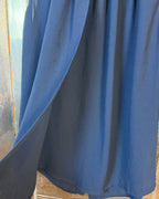 Navy Pleated Dress — 04 detail