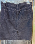 GAP Brown Corduroy Mini Skirt — 02 back