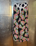 Zara Collection Floral Flowing Cropped Trousers Size EUR M — 01 front