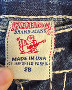 True Religion Low-Rise Bootcut Jeans Size 28 — 04 tag